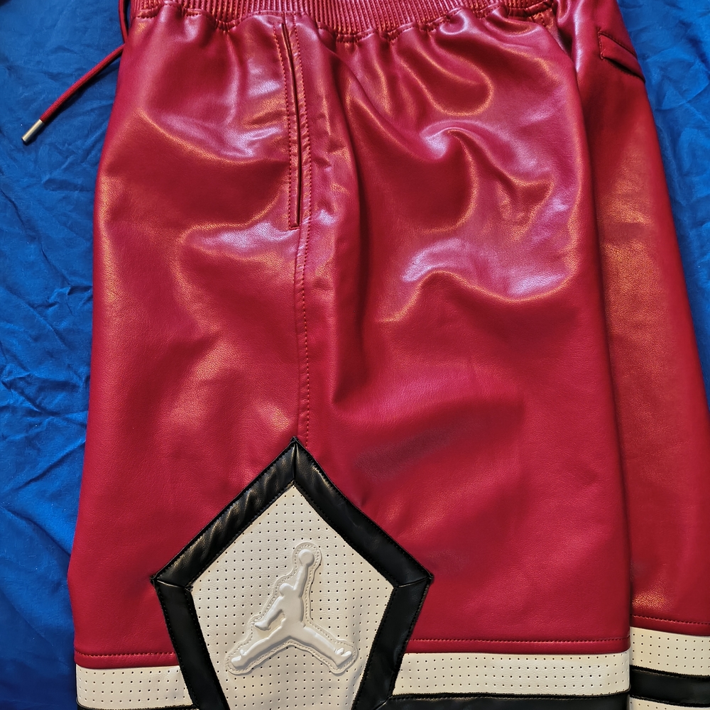 Red Jordan Basketball Shorts